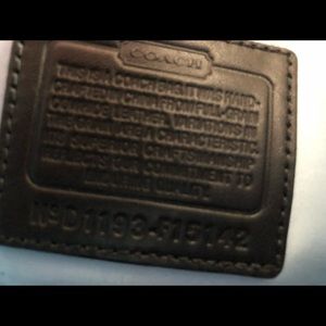 Authentic Coach Purse